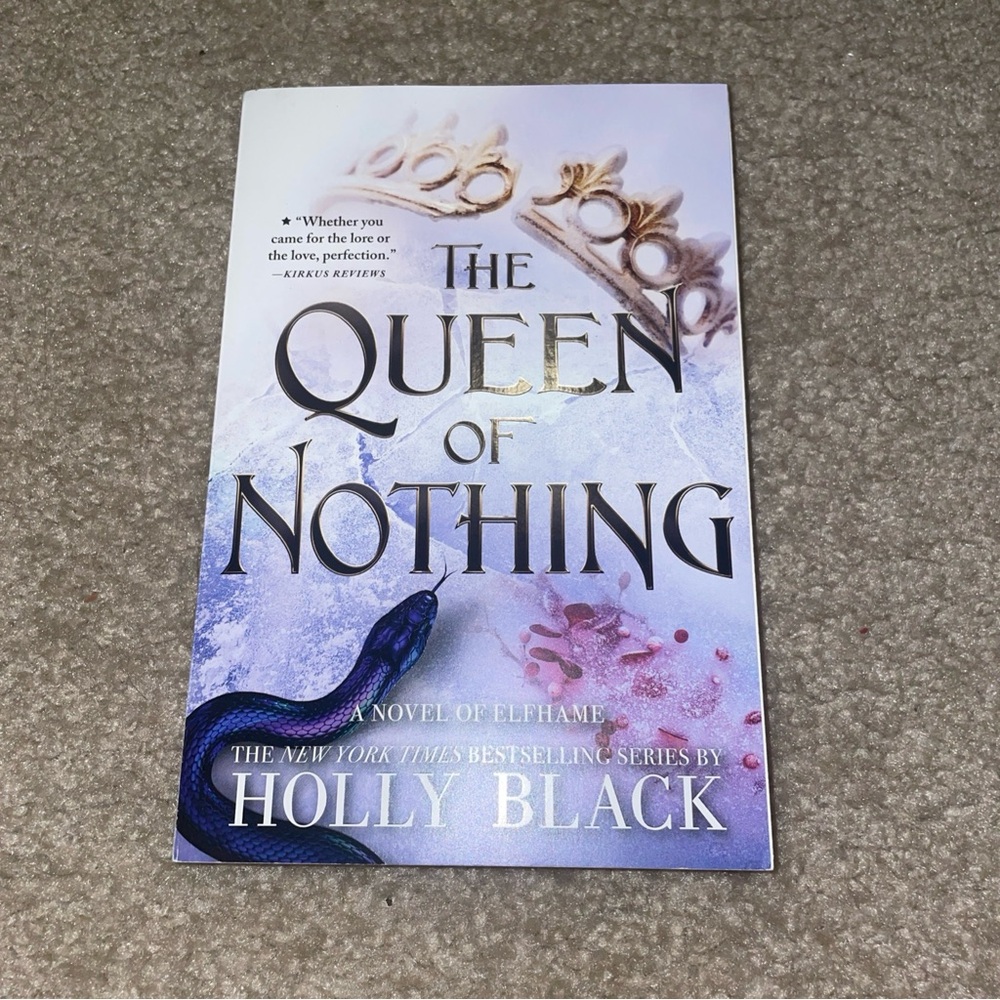 The Queen of Nothing Holly Black Folk of the Air Series Book 3 Paperback Novel